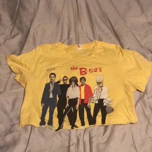 Vintage B-52s crop top